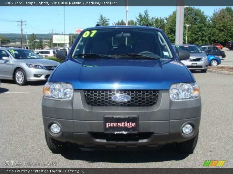 Vista Blue Metallic / Medium/Dark Flint 2007 Ford Escape Hybrid