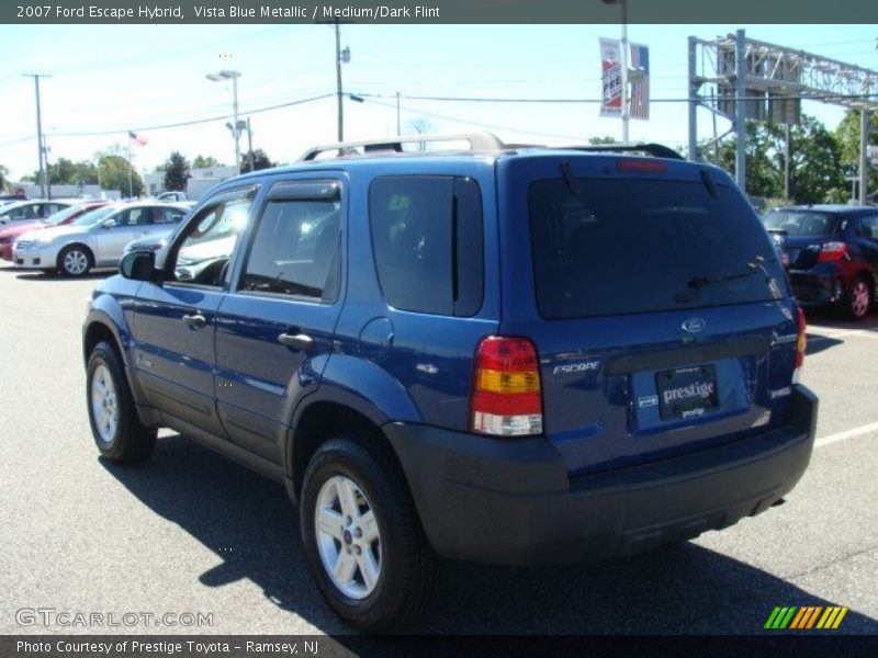 Vista Blue Metallic / Medium/Dark Flint 2007 Ford Escape Hybrid