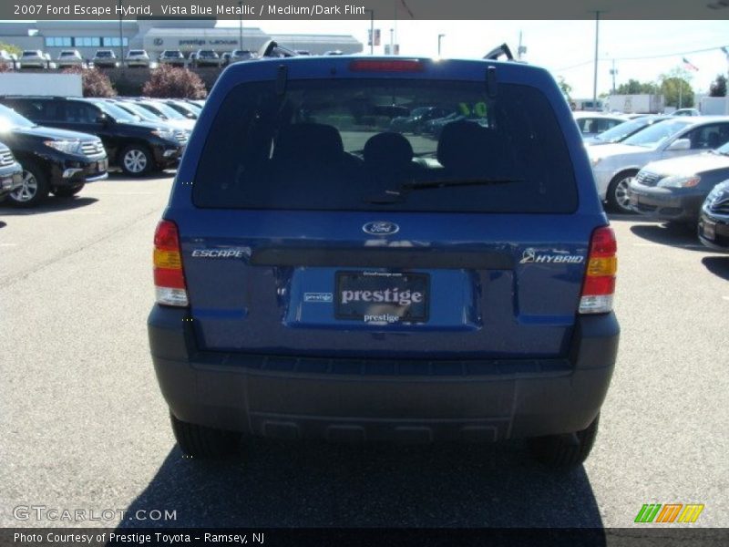 Vista Blue Metallic / Medium/Dark Flint 2007 Ford Escape Hybrid