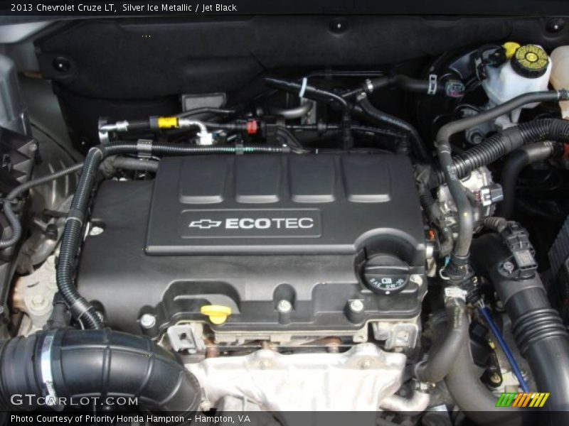 Silver Ice Metallic / Jet Black 2013 Chevrolet Cruze LT