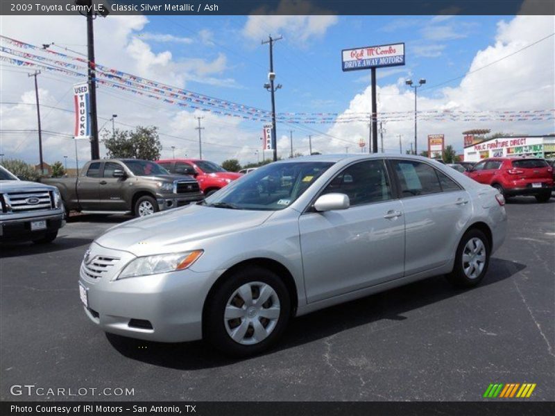 Classic Silver Metallic / Ash 2009 Toyota Camry LE