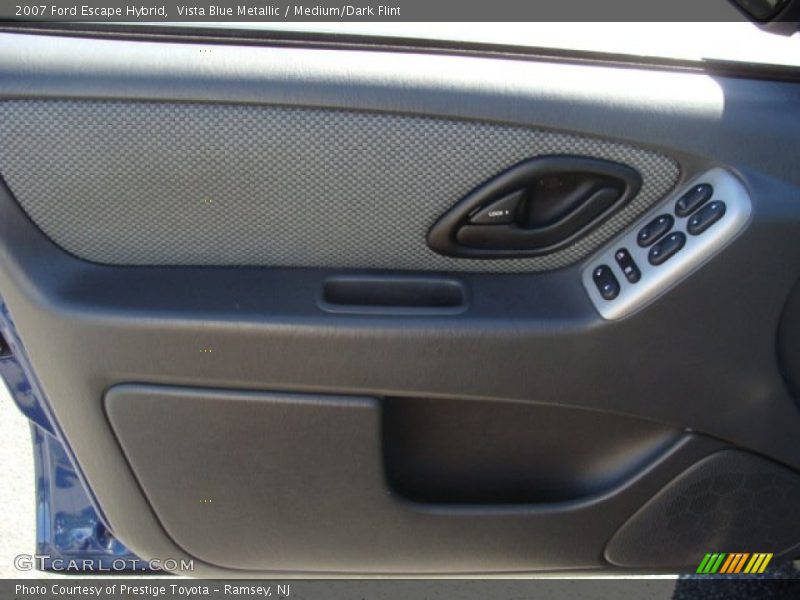 Vista Blue Metallic / Medium/Dark Flint 2007 Ford Escape Hybrid