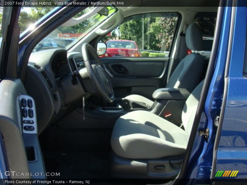Vista Blue Metallic / Medium/Dark Flint 2007 Ford Escape Hybrid