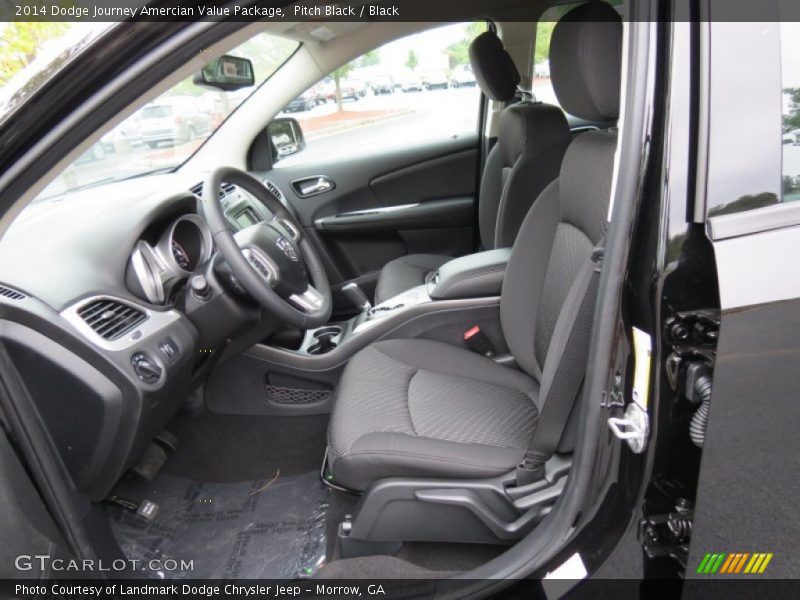 Pitch Black / Black 2014 Dodge Journey Amercian Value Package