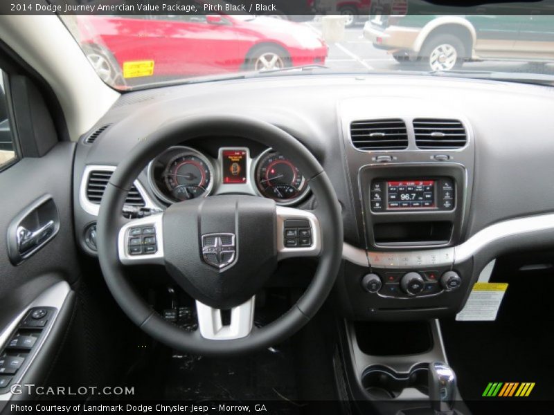 Pitch Black / Black 2014 Dodge Journey Amercian Value Package