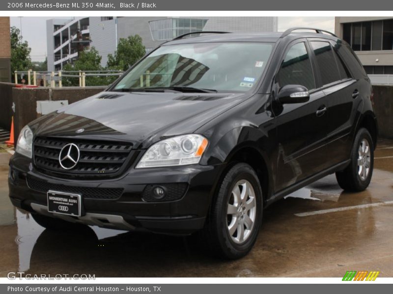 Black / Black 2006 Mercedes-Benz ML 350 4Matic