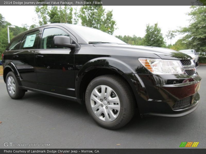 Pitch Black / Black 2014 Dodge Journey Amercian Value Package