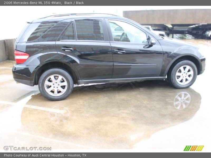 Black / Black 2006 Mercedes-Benz ML 350 4Matic