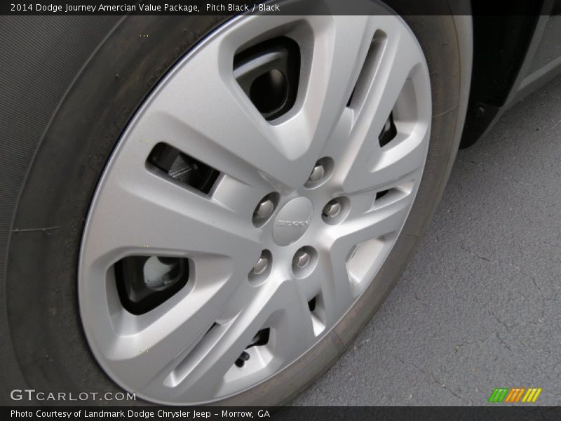 Pitch Black / Black 2014 Dodge Journey Amercian Value Package