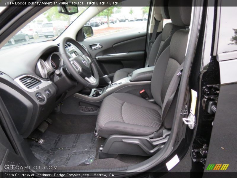 Pitch Black / Black 2014 Dodge Journey Amercian Value Package