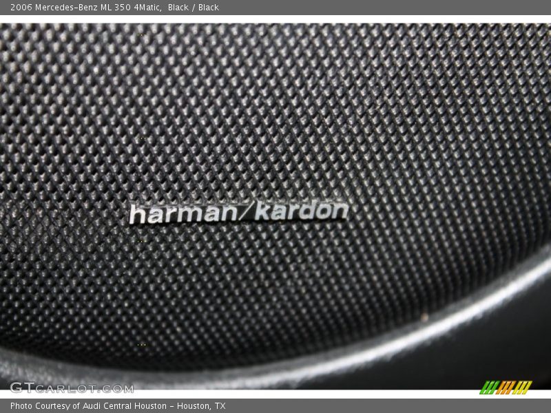 Black / Black 2006 Mercedes-Benz ML 350 4Matic