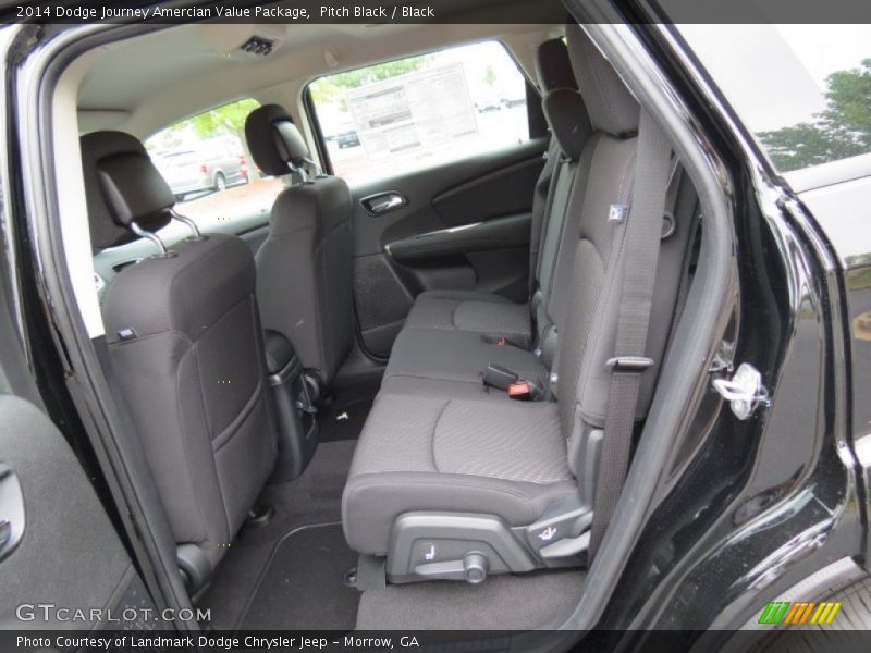 Pitch Black / Black 2014 Dodge Journey Amercian Value Package