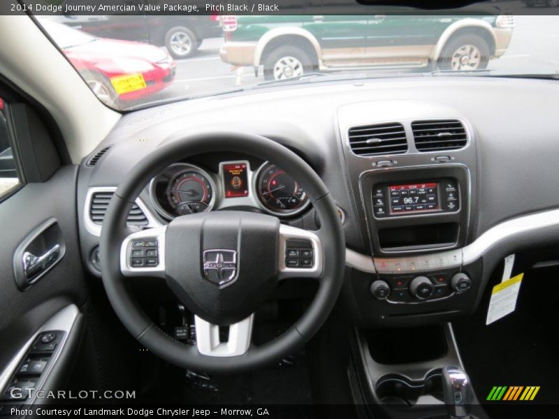 Pitch Black / Black 2014 Dodge Journey Amercian Value Package