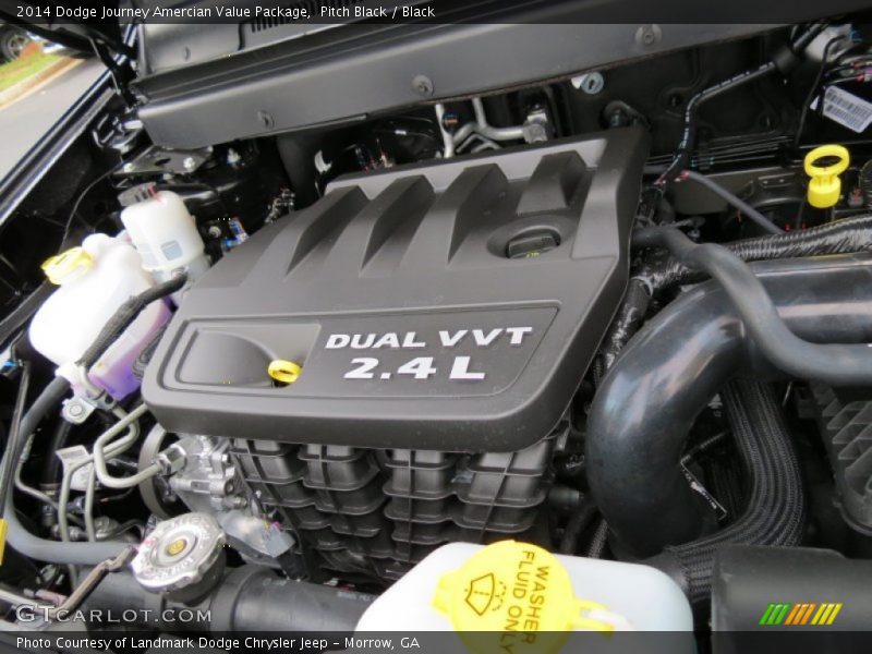 Pitch Black / Black 2014 Dodge Journey Amercian Value Package