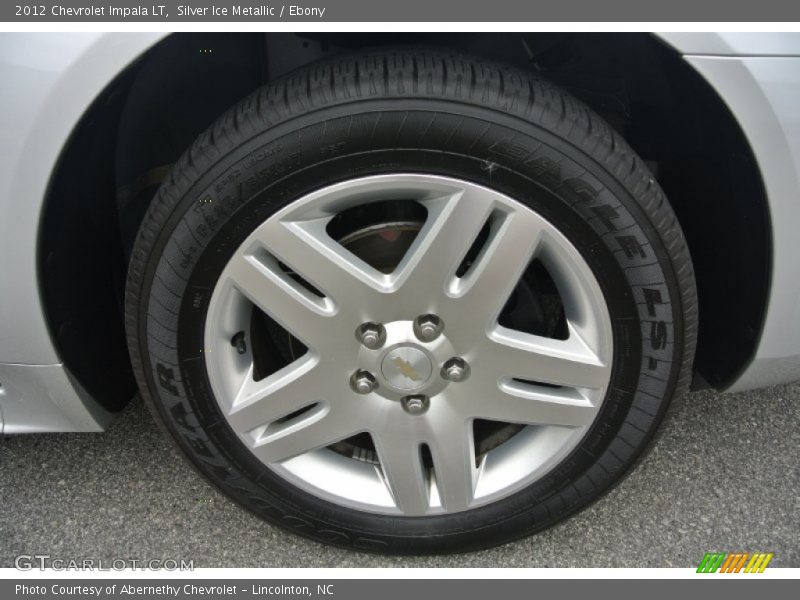 Silver Ice Metallic / Ebony 2012 Chevrolet Impala LT