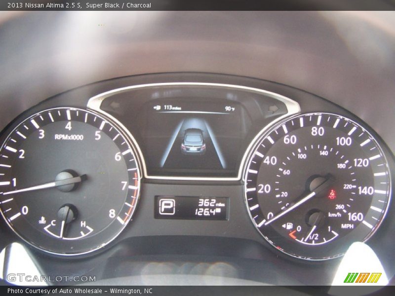 Super Black / Charcoal 2013 Nissan Altima 2.5 S