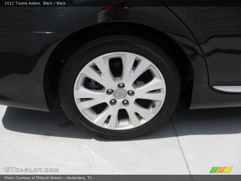 Black / Black 2012 Toyota Avalon