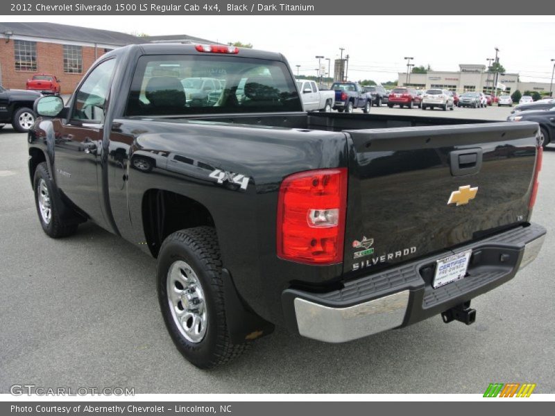 Black / Dark Titanium 2012 Chevrolet Silverado 1500 LS Regular Cab 4x4