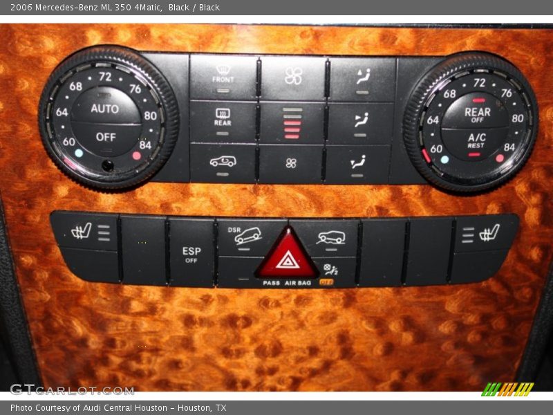 Black / Black 2006 Mercedes-Benz ML 350 4Matic