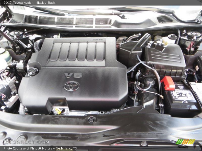 Black / Black 2012 Toyota Avalon