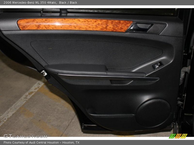 Black / Black 2006 Mercedes-Benz ML 350 4Matic