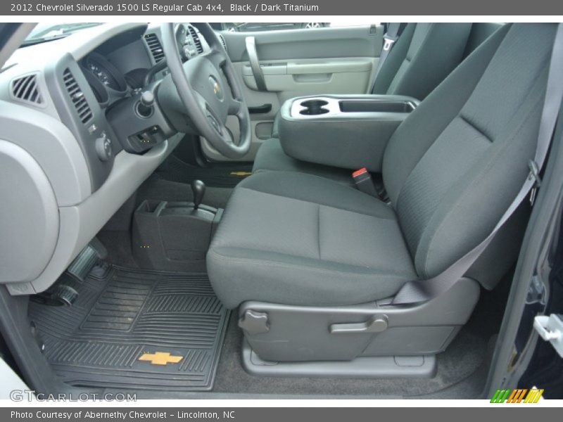  2012 Silverado 1500 LS Regular Cab 4x4 Dark Titanium Interior