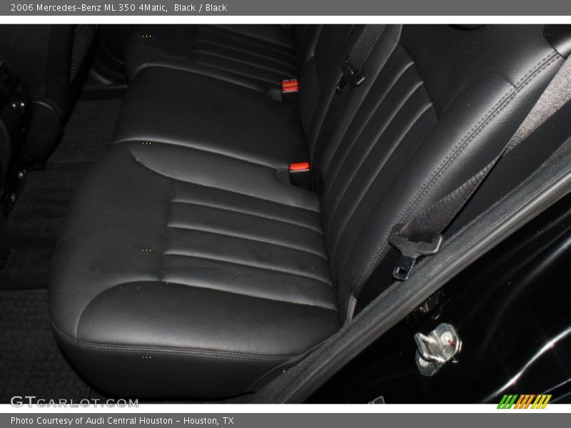 Black / Black 2006 Mercedes-Benz ML 350 4Matic