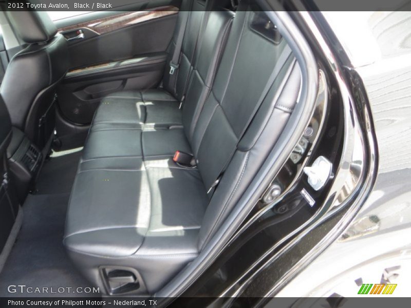 Black / Black 2012 Toyota Avalon