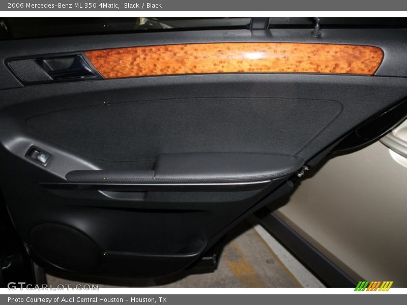 Black / Black 2006 Mercedes-Benz ML 350 4Matic