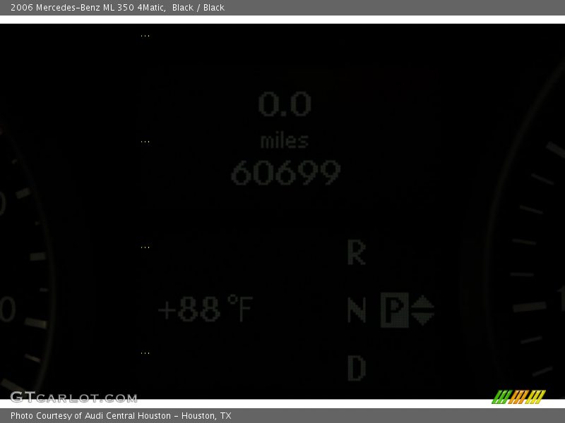 Black / Black 2006 Mercedes-Benz ML 350 4Matic
