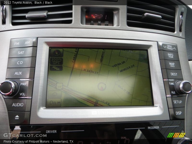 Black / Black 2012 Toyota Avalon