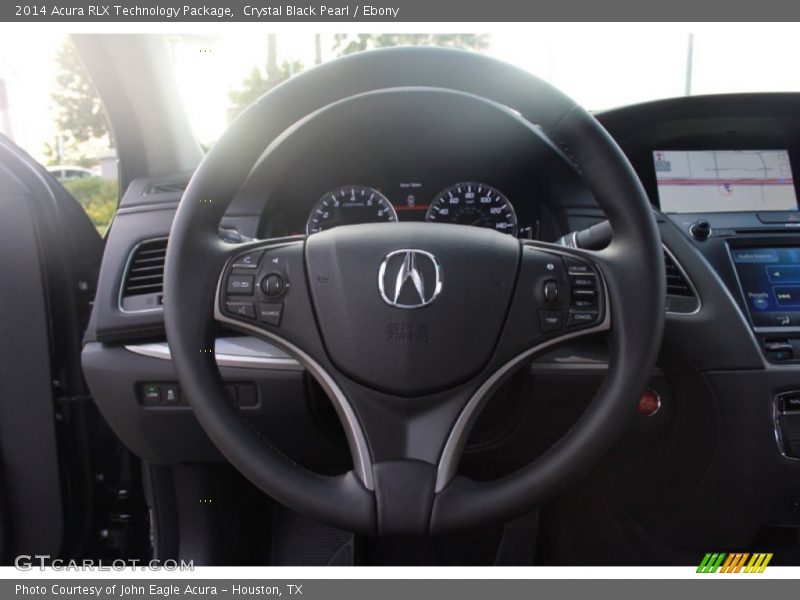 Crystal Black Pearl / Ebony 2014 Acura RLX Technology Package