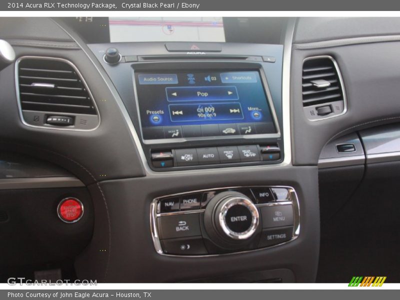 Crystal Black Pearl / Ebony 2014 Acura RLX Technology Package