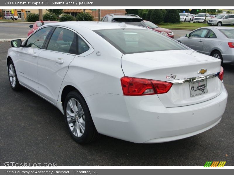 Summit White / Jet Black 2014 Chevrolet Impala LT