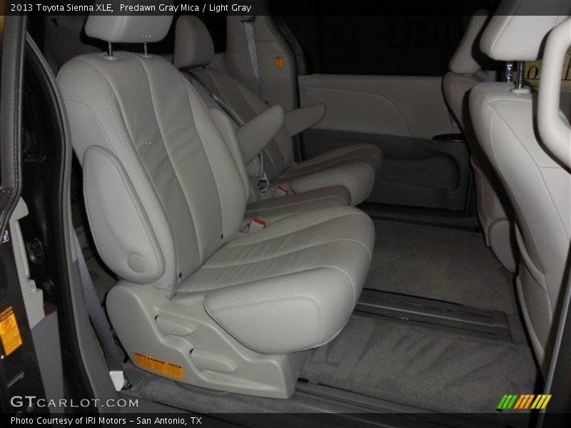 Predawn Gray Mica / Light Gray 2013 Toyota Sienna XLE