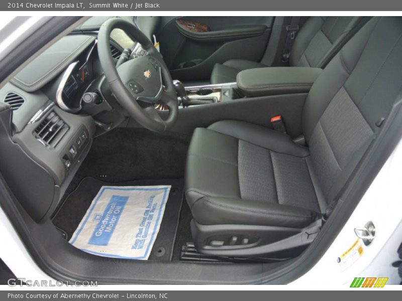 Summit White / Jet Black 2014 Chevrolet Impala LT