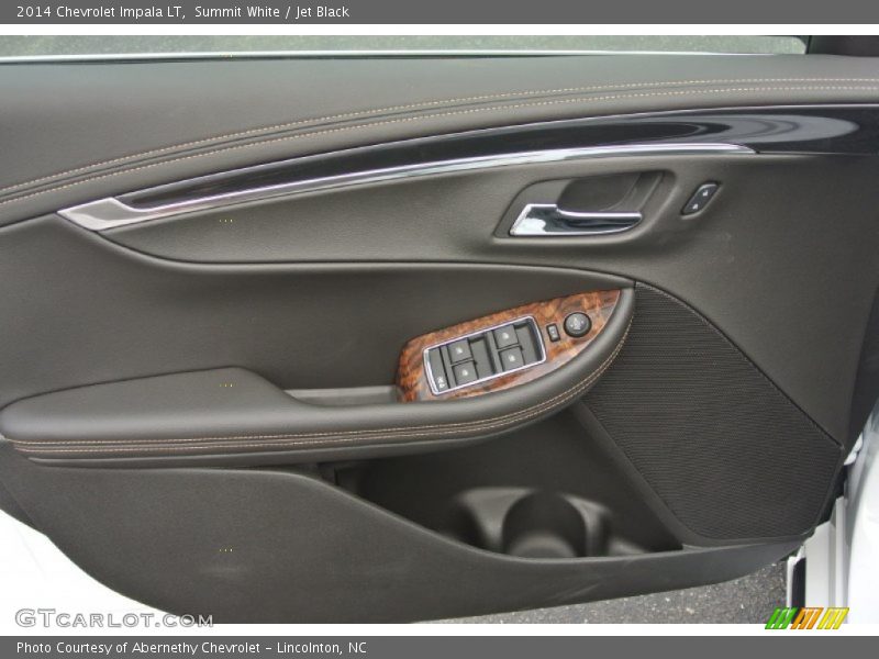 Summit White / Jet Black 2014 Chevrolet Impala LT