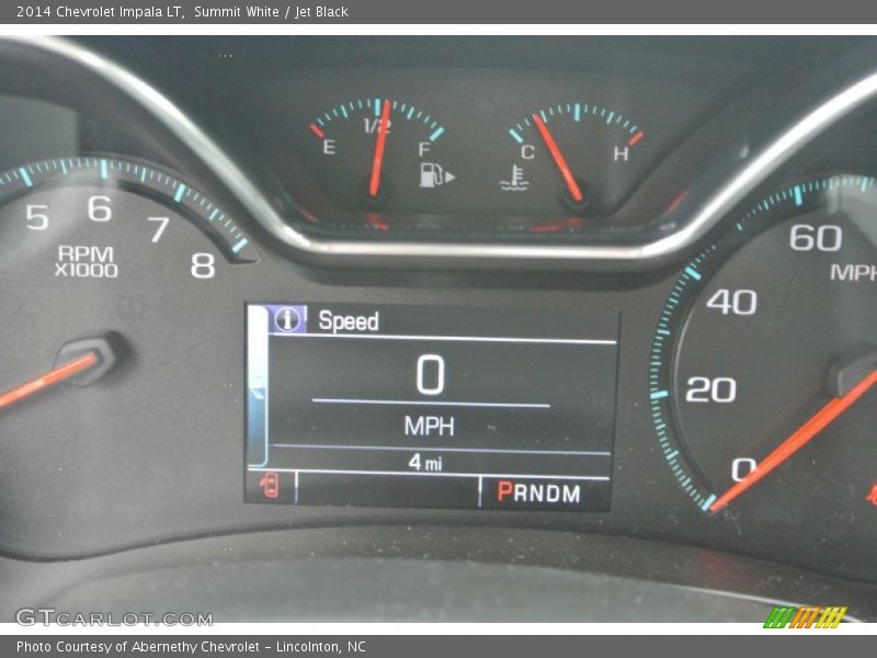 Summit White / Jet Black 2014 Chevrolet Impala LT