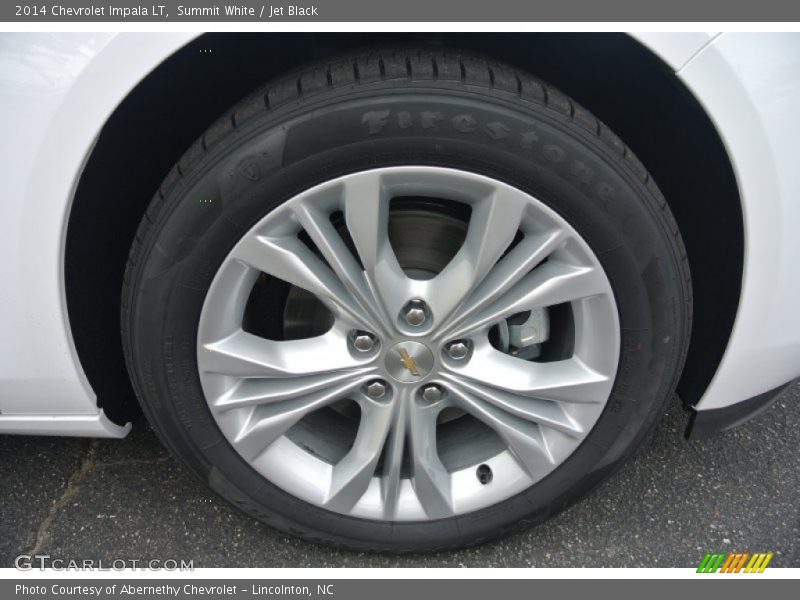Summit White / Jet Black 2014 Chevrolet Impala LT