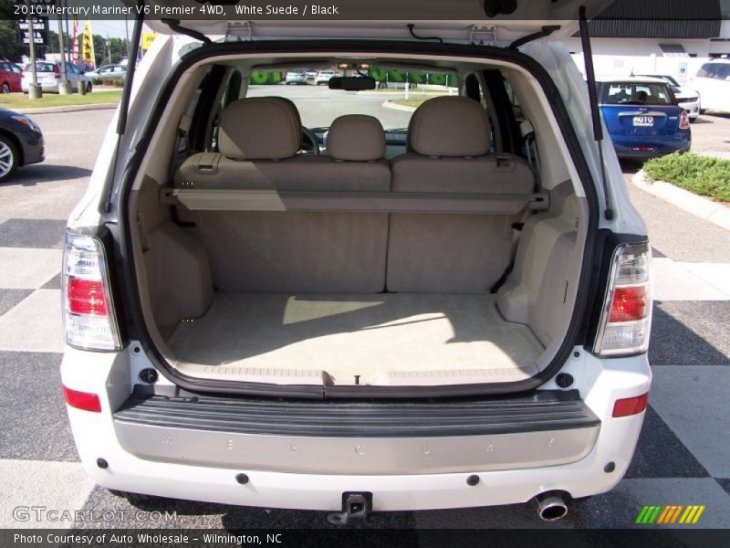 White Suede / Black 2010 Mercury Mariner V6 Premier 4WD