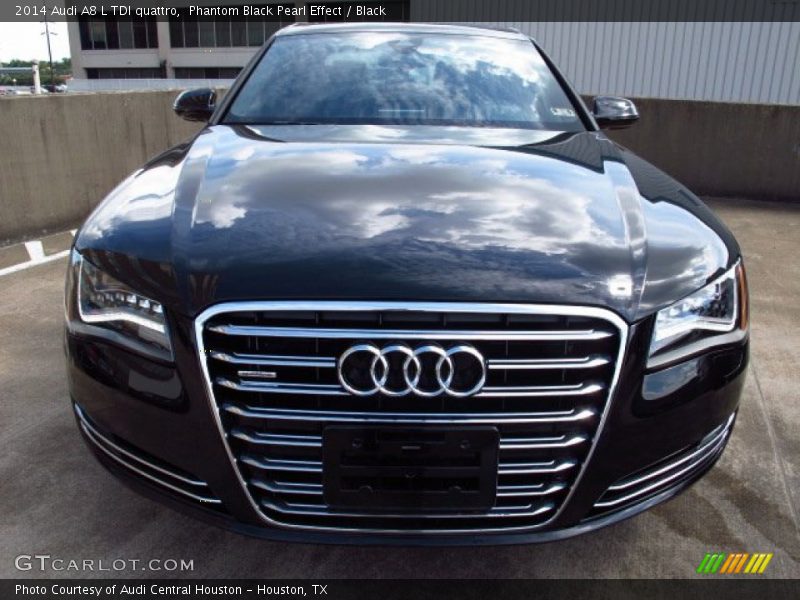 Phantom Black Pearl Effect / Black 2014 Audi A8 L TDI quattro