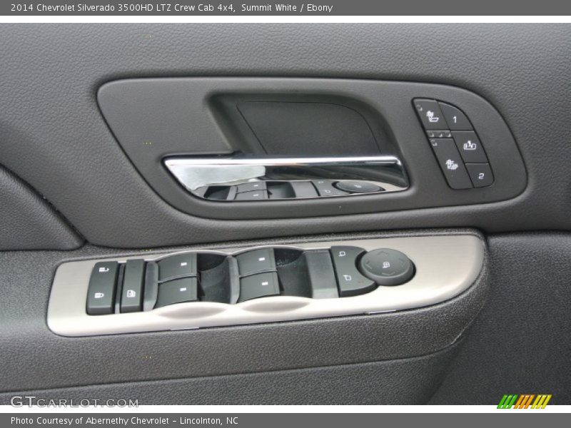 Controls of 2014 Silverado 3500HD LTZ Crew Cab 4x4