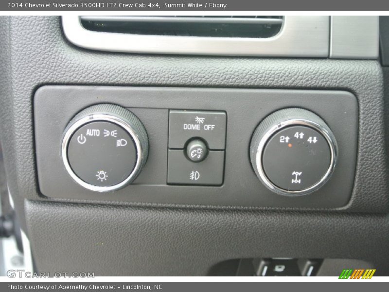 Controls of 2014 Silverado 3500HD LTZ Crew Cab 4x4