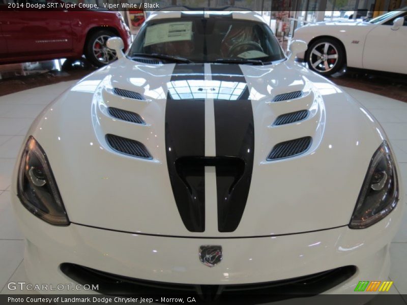 Viper White / Black 2014 Dodge SRT Viper Coupe