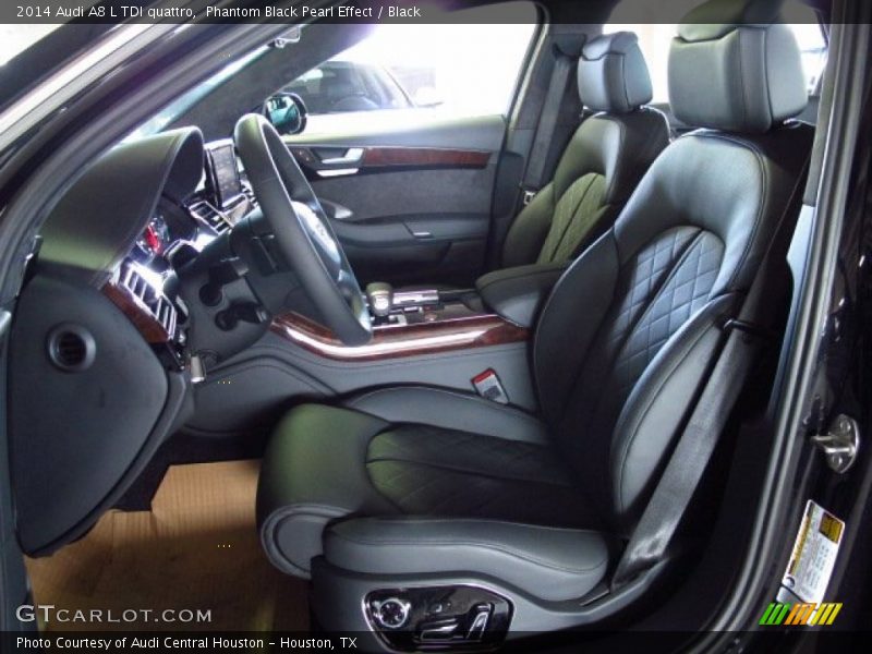 Phantom Black Pearl Effect / Black 2014 Audi A8 L TDI quattro