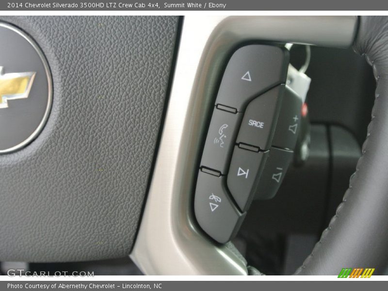 Summit White / Ebony 2014 Chevrolet Silverado 3500HD LTZ Crew Cab 4x4