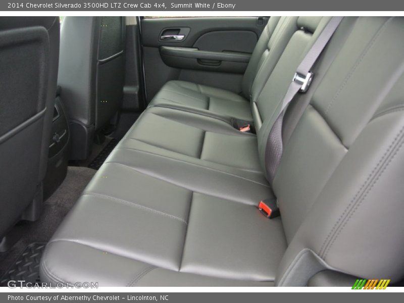 Summit White / Ebony 2014 Chevrolet Silverado 3500HD LTZ Crew Cab 4x4
