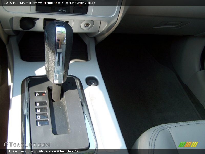 White Suede / Black 2010 Mercury Mariner V6 Premier 4WD