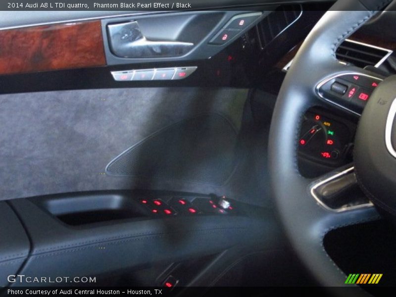 Phantom Black Pearl Effect / Black 2014 Audi A8 L TDI quattro