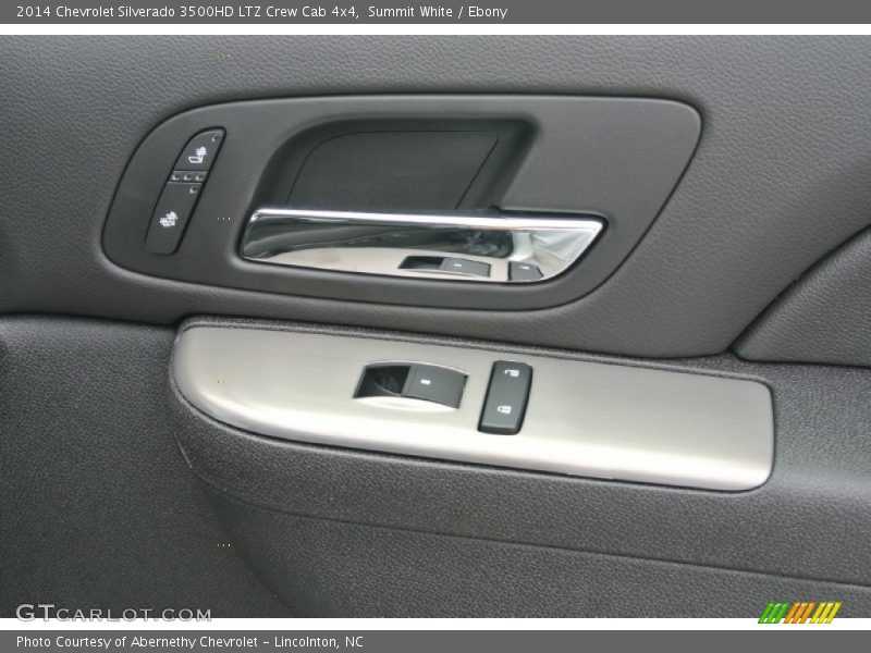 Summit White / Ebony 2014 Chevrolet Silverado 3500HD LTZ Crew Cab 4x4